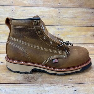 Men's Carolina Ferric 6" Steel Toe Work Boot (U.S.A.) Size 11 CA7829 Rugged EH